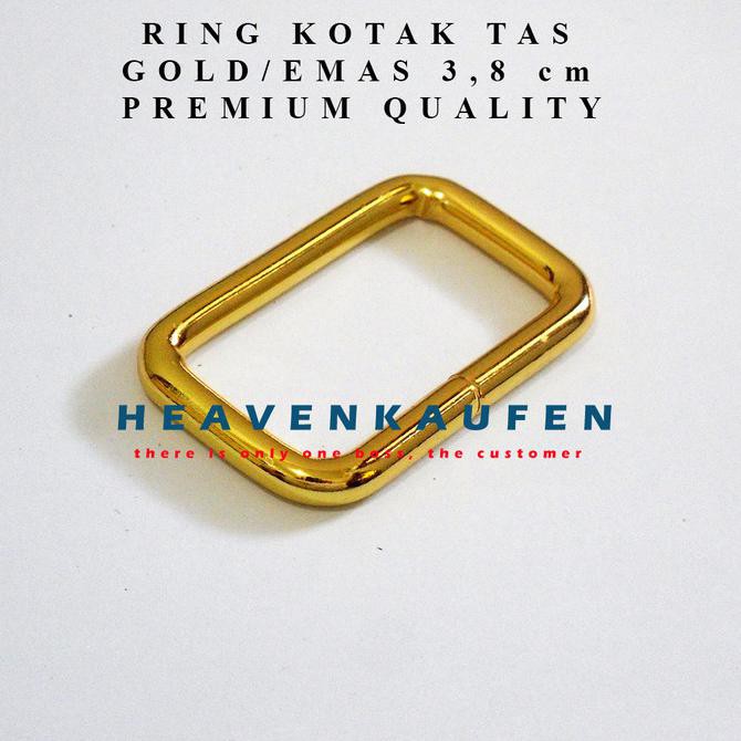 

Ring Kotak Tas 3,8 cm Gold/Emas Premium Quality BIG SALE