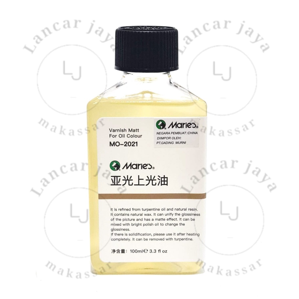 

MARIES Varnish Matt For Oil Colour Painting 100ml MO-2021