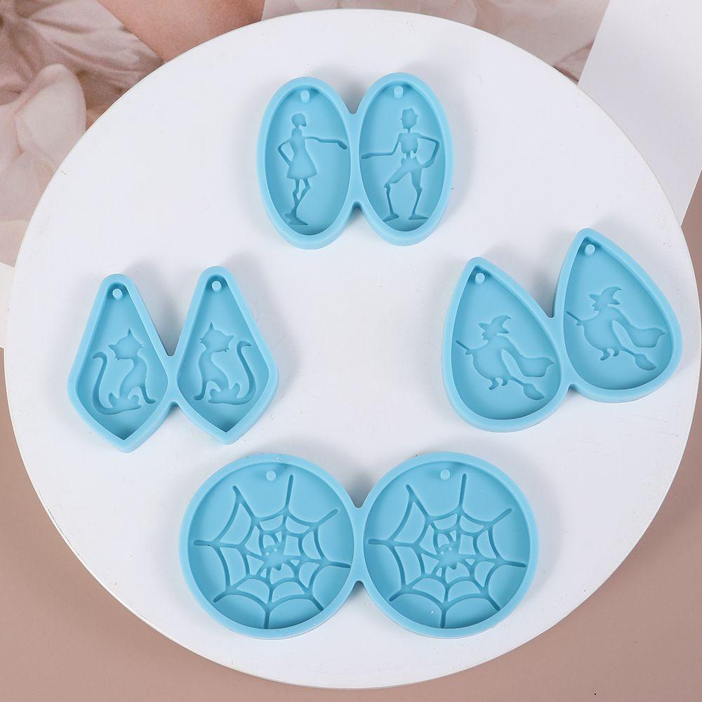 Preva Anting Cetakan Resin Handmade UV Epoxy Menjuntai Crystal Resin Silicone Mold