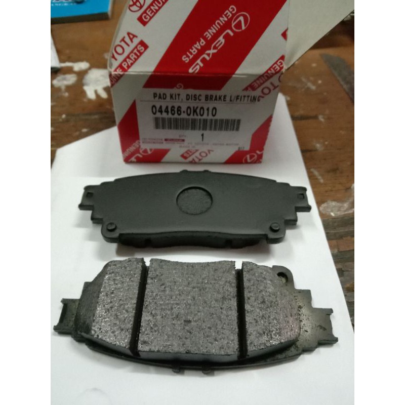 kampas rem belakang brake pad rear fortuner vrz