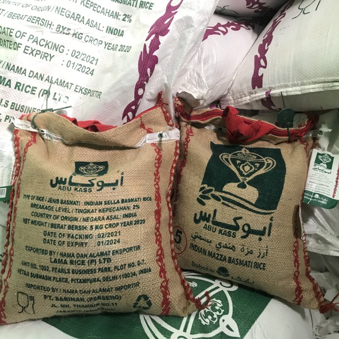 

gr20111r Beras Basmati Abukass Abu Kass 5Kg India Murah Cibinong Bogor Sv012Ss