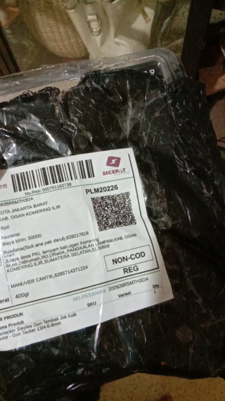 Guntacker Steples Gun Tembak Jok Kulit Motor - Gun Tacker 13/4-6-8mm (free Isi Joyko)