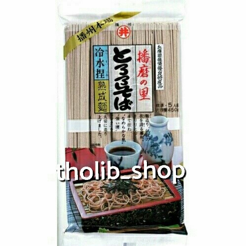 

mie kering soba - toa food harimano - sato tororo soba 450 gr