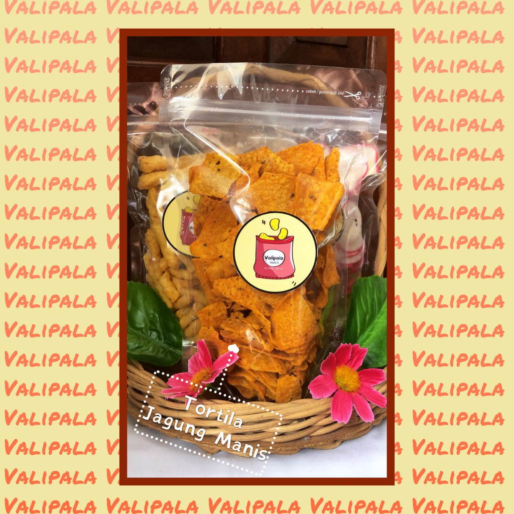 

[VALIPALA SNACK] Tortila Jagung Manis Cemilan Jadul 100gram