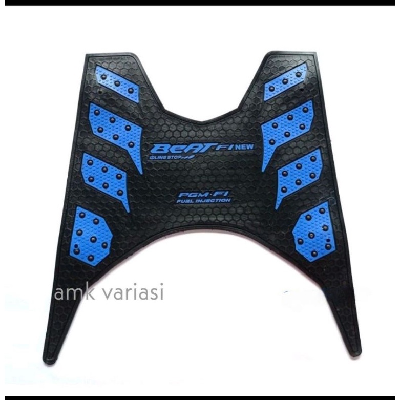 Alas Kaki Motor Beat 2016 2019 Bahan Karet Rubber