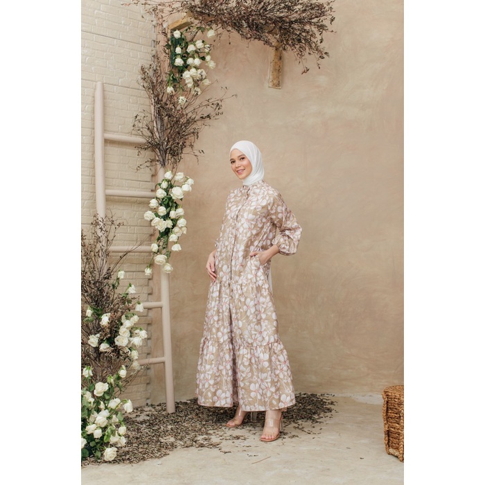 Jasmine Dress Pale Green - Busui Friendly - Klamby