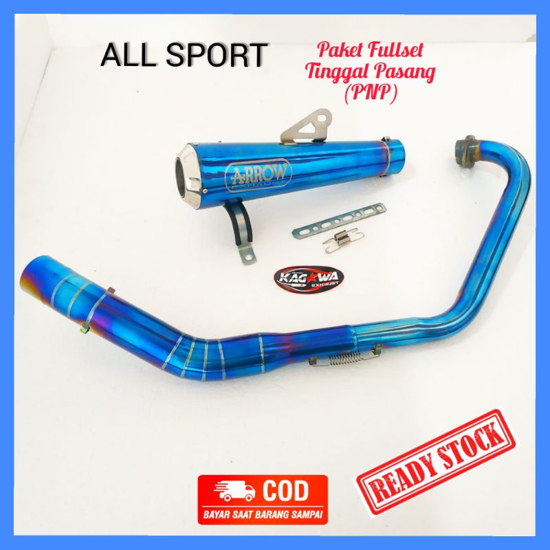 KNALPOT RACING ARROW CBR 150R R15 V3 R15 V2 CB 150R VIXION SATRIA FU SONIC GSXR 150 BYSON