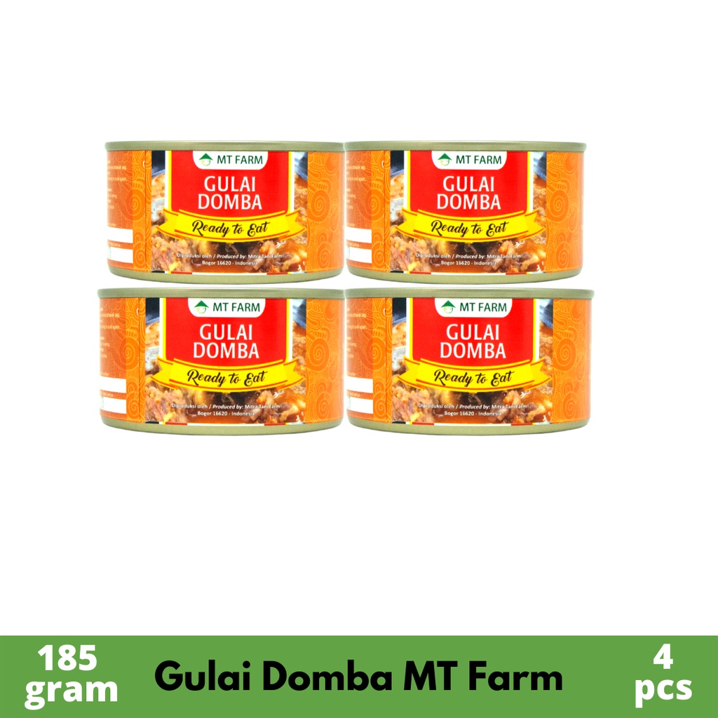 

MT FARM Makanan Gulai Domba Siap Saji 185g x4