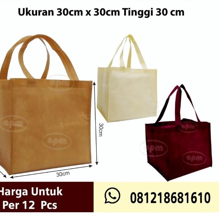 

Trendy Tas Spunbond Kotak Ukuran 30X30X30 Tas Jahit ✓