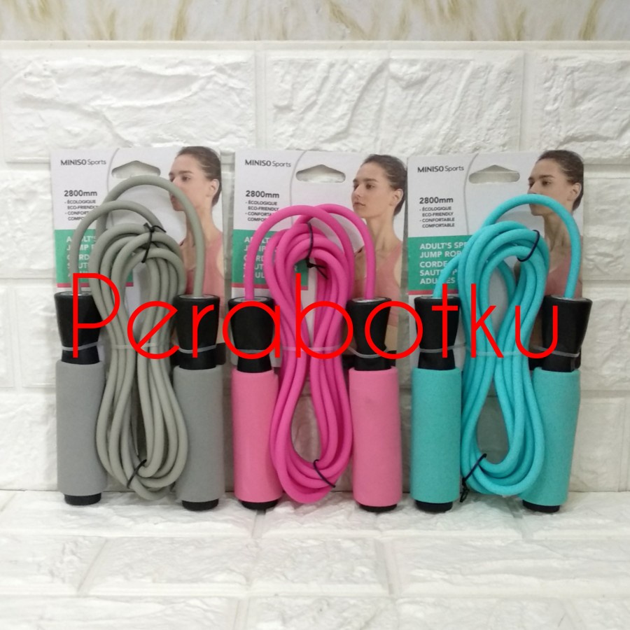 Miniso Tali Skipping Jump Rope / Spintrong / Alat Lompat Tali