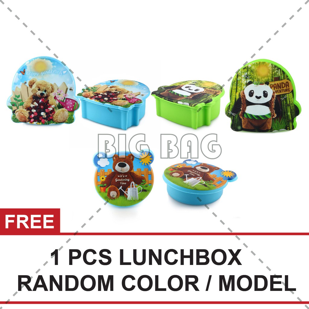 Tas Sekolah Anak Laki Laki SD / TK Karakter Kartun - MAGIC.RTM + FREE Lunchbox