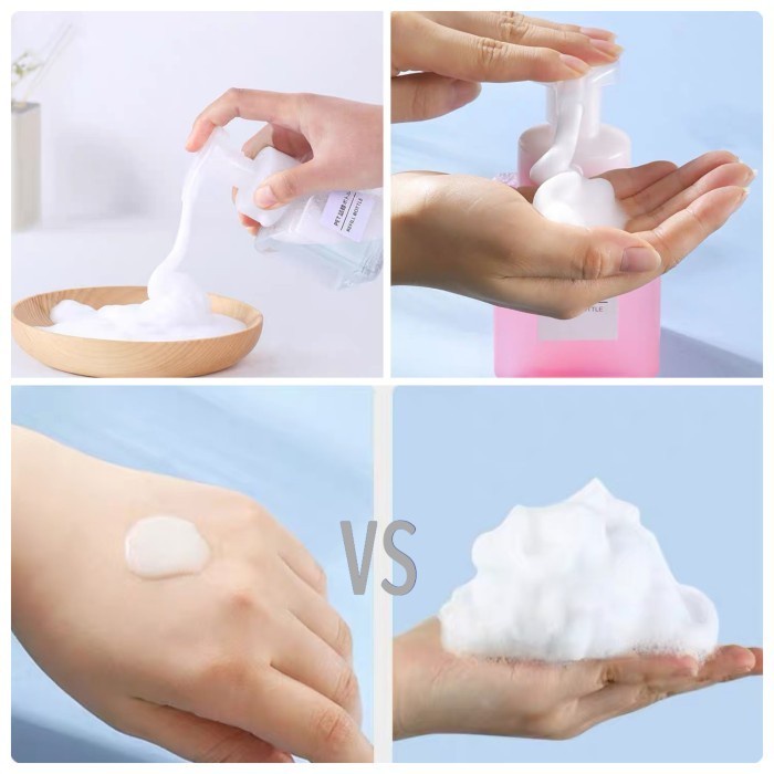 [CLASHOP]Foam Pump Soap Dispenser Bottle Botol Refill Sabun Cair Busa 250ml