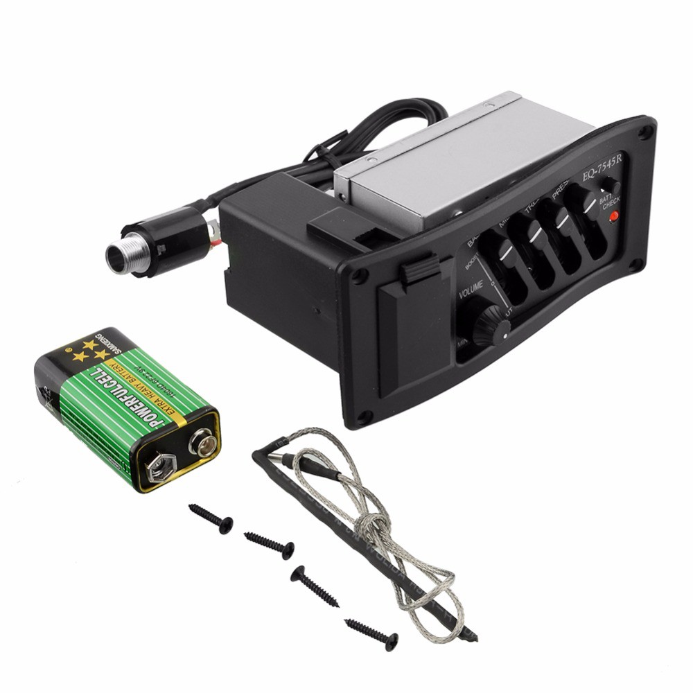 EQ7545R pickup eq gitar akustik