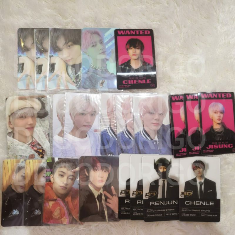 [BISA COD] OFFICIAL PHOTOCARD PC  NCT DREAM GLITCH MODE POB SMSTORE JENO JISUNG HAECHAN MARK CHENLE 