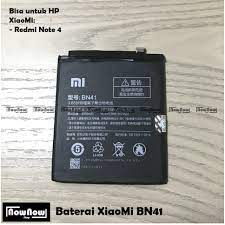 BATERAI XIAOMI REDMI NOTE 4 BN-41 ORIGINAL 100%