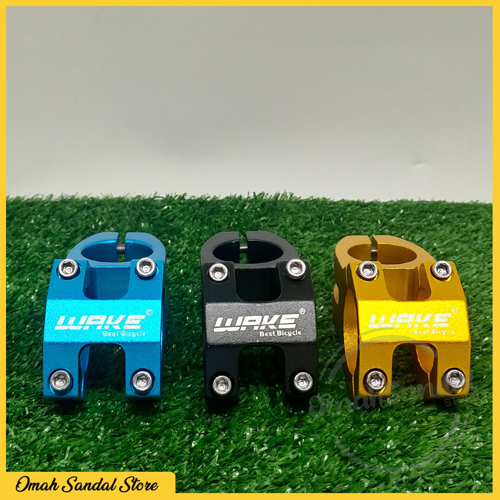 STEM PENDEK HANDLEBAR STANG SEPEDA WAKE
