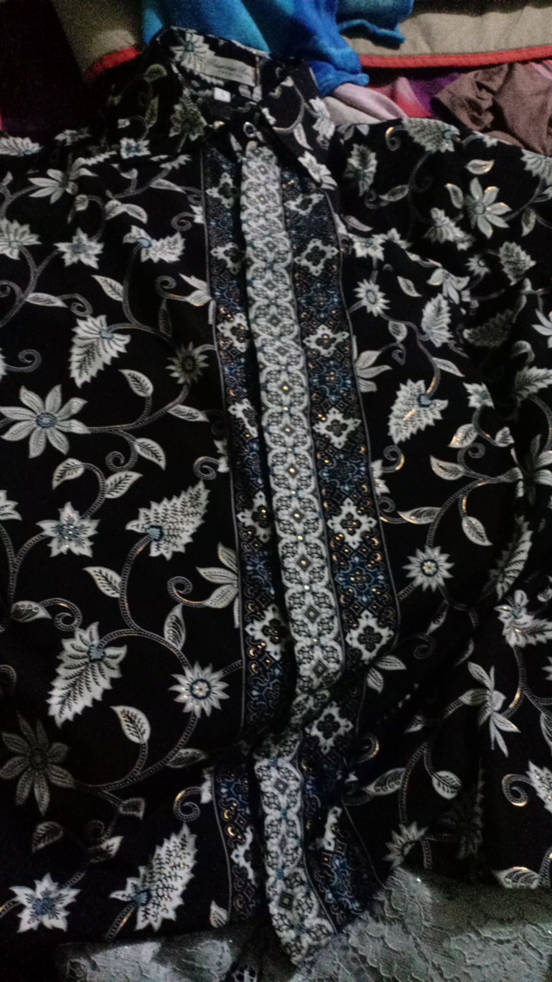 Couple Melati Silver/ Batik Couple/ Sarimbit