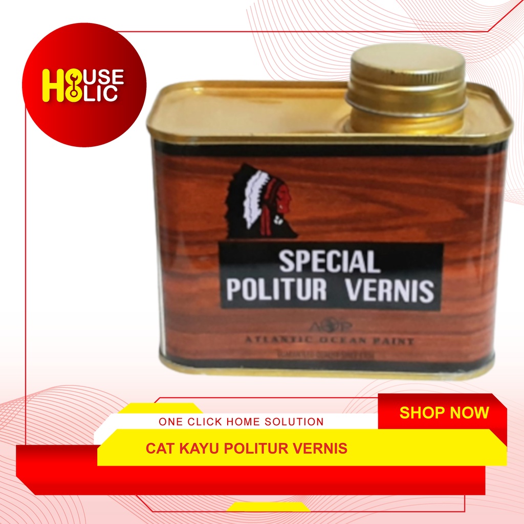 Cat Kayu Pernis 1 L / Cet Indian Special Politur Vernis 1 Liter