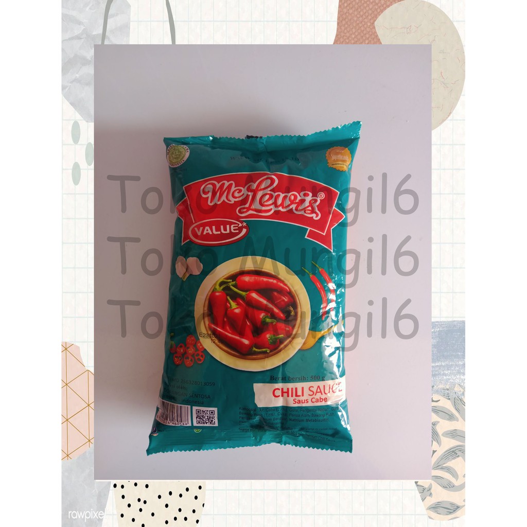 

Mc Lewis chili sauce 500 gr