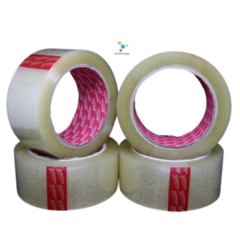 

LAKBAN BENING 45 MM X 100 YARD FULL SOLATAPE - PUTIH