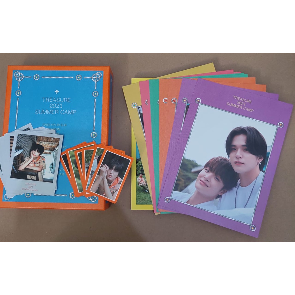 READY STOCK SHARING TREASURE SUMMER CAMP PACKAGE 2021 JUNKYU HARUTO ASAHI JIHOON DOYOUNG HYUNSUK
