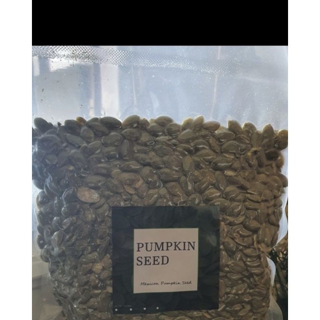 

pumpkin seeds 1kg / raw pumpkin seeds / biji buah labu mentah