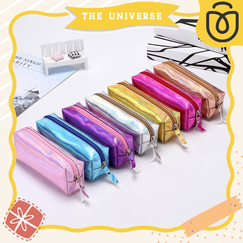  TU Tempat  Pensil  Hologram Warna  ST0523 Shopee Indonesia