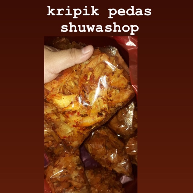 

kripik pedas gurih