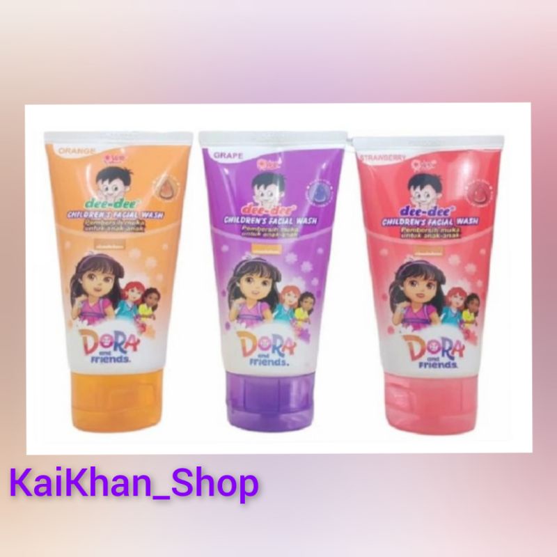 Yuri DeeDee Children Facial Wash Pembersih Muka Anak [ 100ml ]