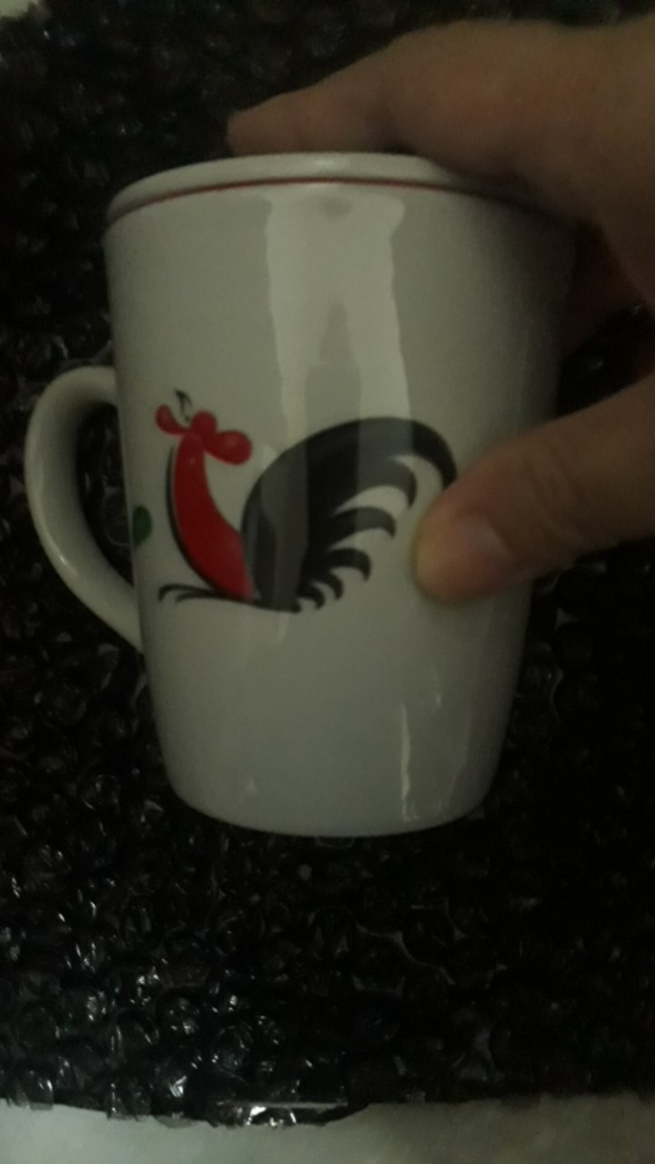 Cangkir + Tutup Seri 5 Ayam Jago Seri 2 - Cangkir Kopi - Cangkir Teh