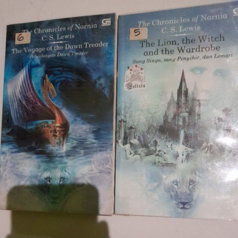 novel NARNIA preloved