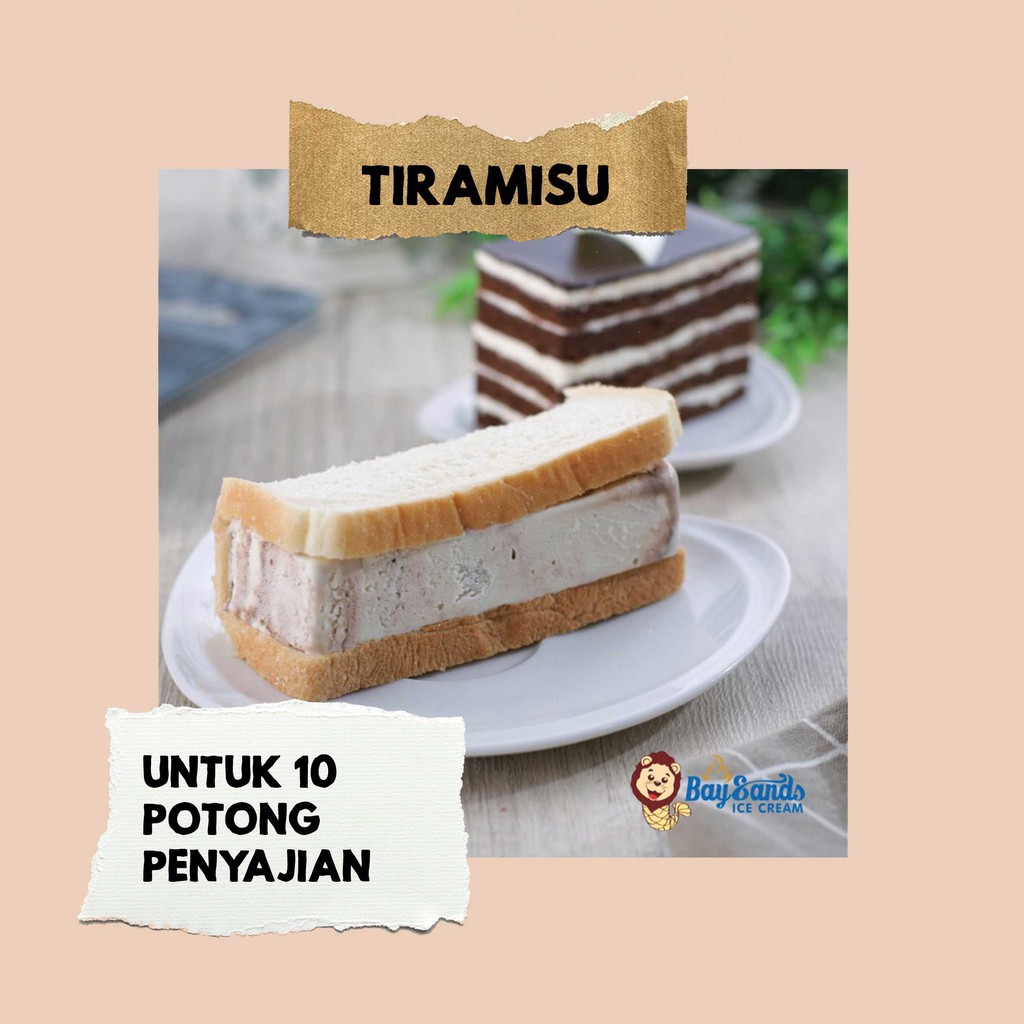 

Es Krim Potong Tiramisu