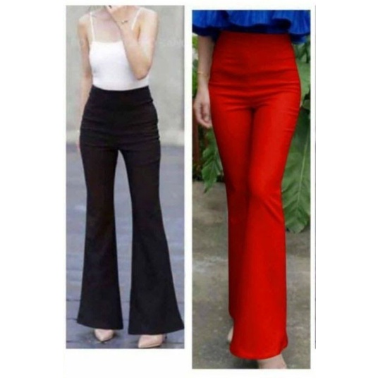 Celana Cutbray Bahan Scuba Import