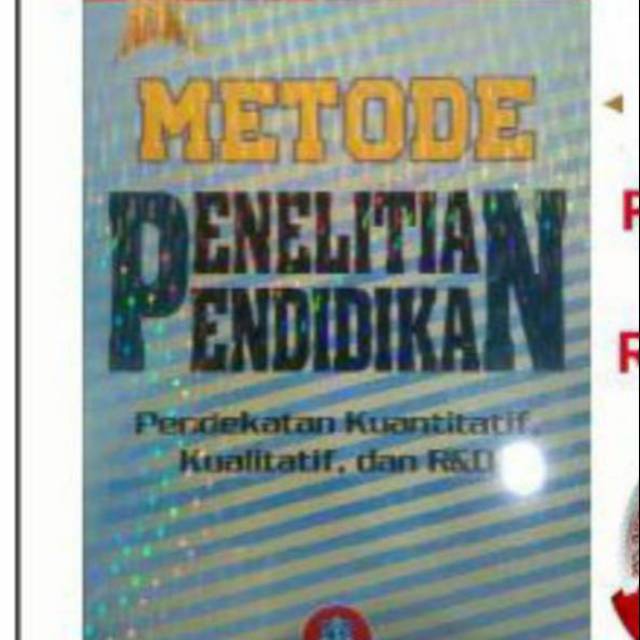 Metode Penelitian Pendidikan Pendekatan Kuantitatif Dan Kualitatif R D Prof Dr Sugiyono Shopee Indonesia