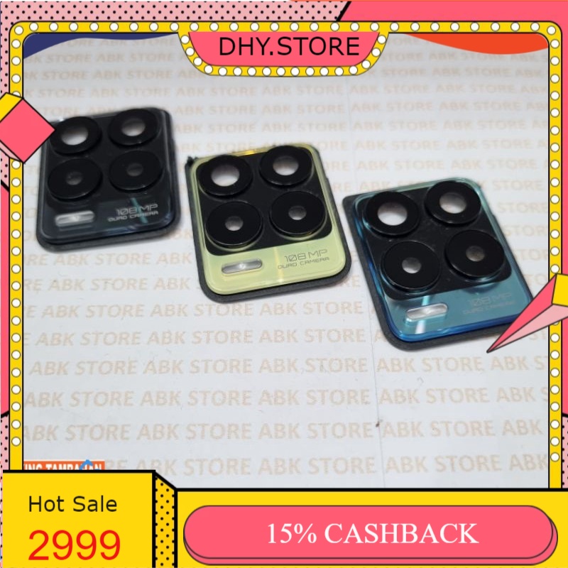 Ring Lensa Camera | Kaca Kamera Belakang Realme 8 4G 64MP / 8 Pro 4G 108MP Original