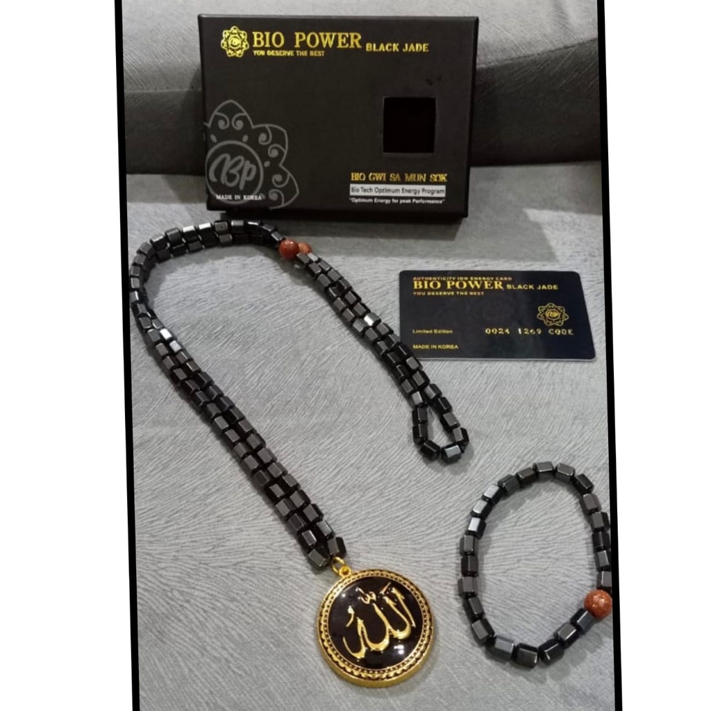Kalung dan gelang magnet kesehatan Bio Power