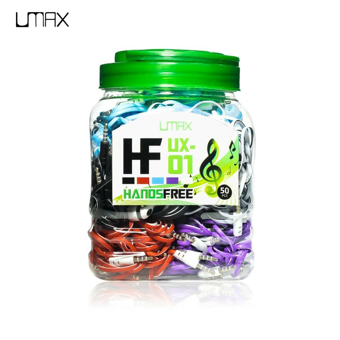 headset earphone handsfree toples Umax 11 atau zbox zx01 megabass mic