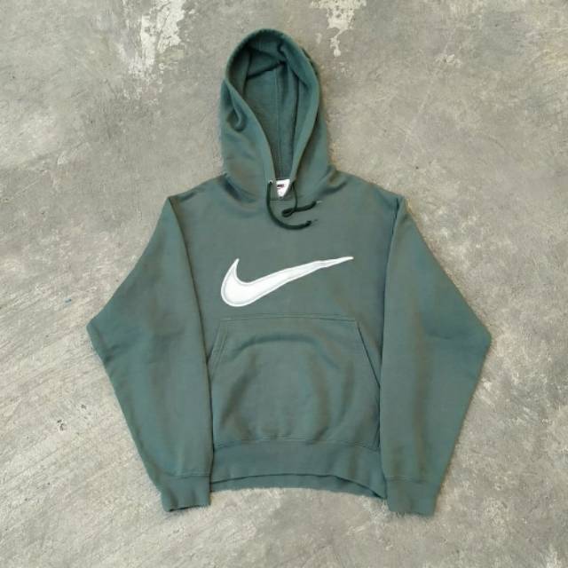 (RARE) Vintage 90s Nike BigSwoosh Hoodie