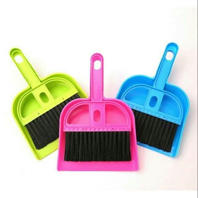 Tokofilzasapu set mini dustpan serok cikrak kecil kebersihan