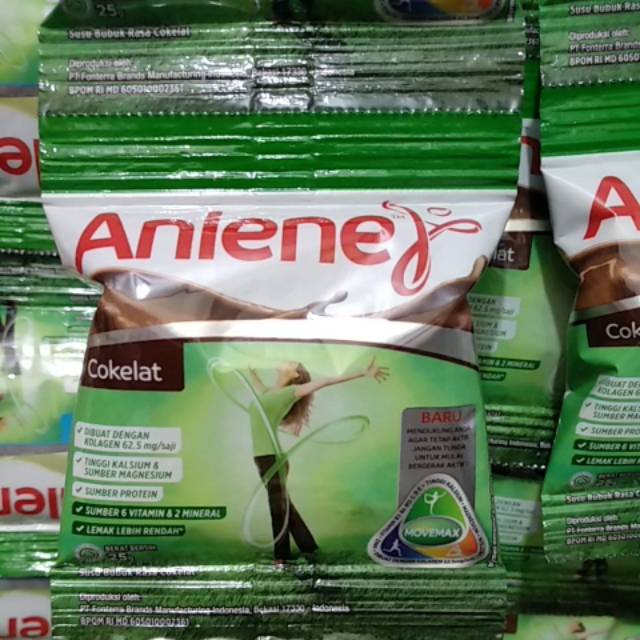 Susu bubuk ANLENE COKLAT sachet (renceng)