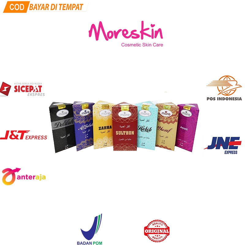Moreskin Parfum NASA 6ml NON ALKOHOL (MPHAB,MPSUL,MPZAH,MPFAL,MPYUS,MPAMI,MPDELI)
