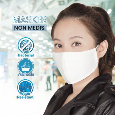 Masker Kain MASKER NON MEDIS dengan ANTI BACTERIA warna Masker Kain MASKER NON MEDIS dengan ANTI BACTERIA warna