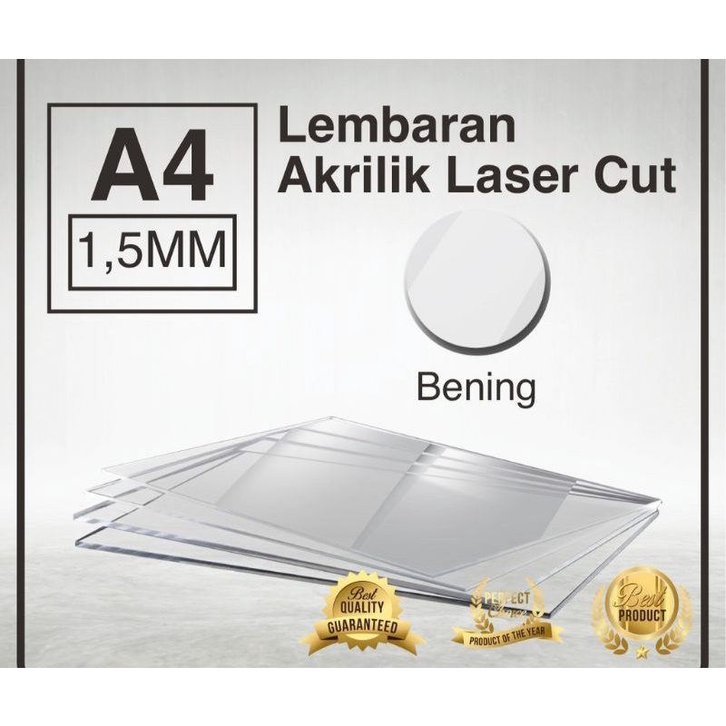 

LEMBARAN AKRILIK A4 1.5MM BENING ACRYLIC GROSIR BERKUALITAS