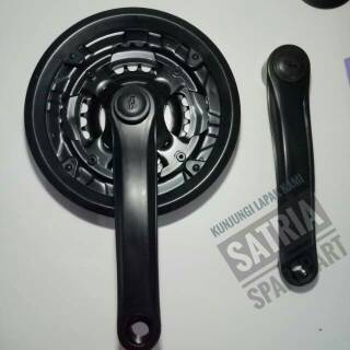 Crank sepeda  Crankset Piringan gir gear  tengah sepeda  MTB 