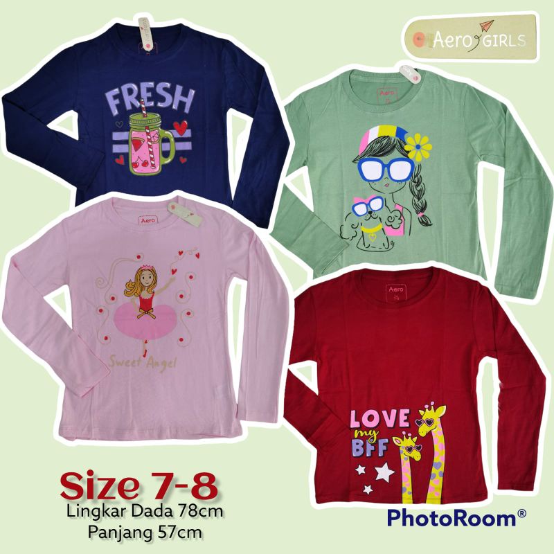 Kaos Nevada anak lengan panjang