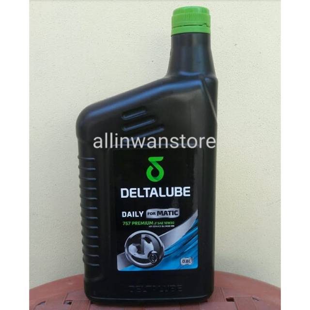 Oli Deltalube Daily Matic 757 Premium Matic SAE 10W30 API Service SL JASO MB Volume 0.8 Liter 10w30 Original 100% 0.8 L