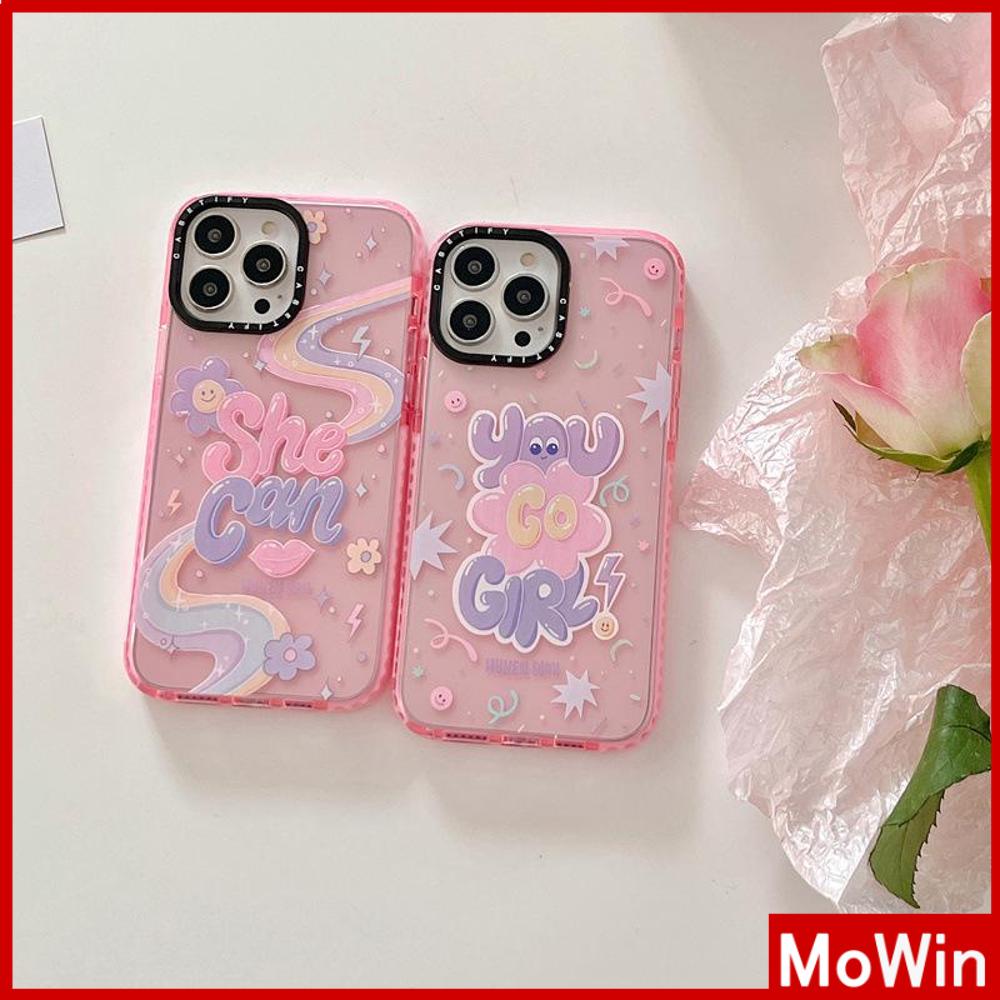 iPhone Case Silicone Soft Case Fluorescent Color Thickened Shockproof Protection Camera Pink Cute Cartoon Compatible For iPhone 11 iPhone 13 Pro Max iPhone 12 Pro Max iPhone 7 Plus