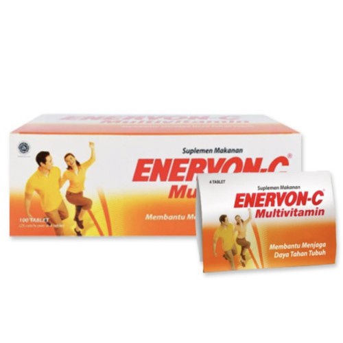 Enervon C Box Isi 100 tablet Per-Box/Multivitamin 100 Tablet