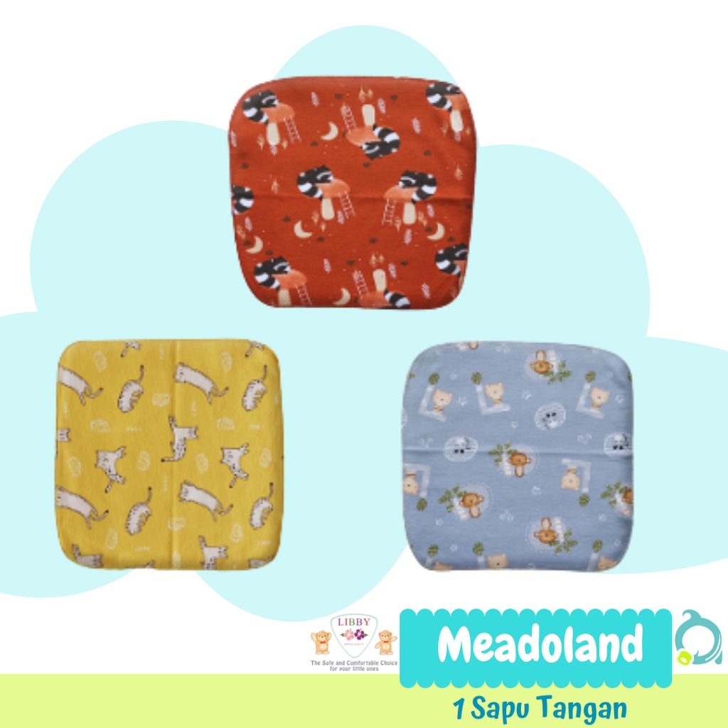 LIBBY Saputangan Motif (1 pcs)