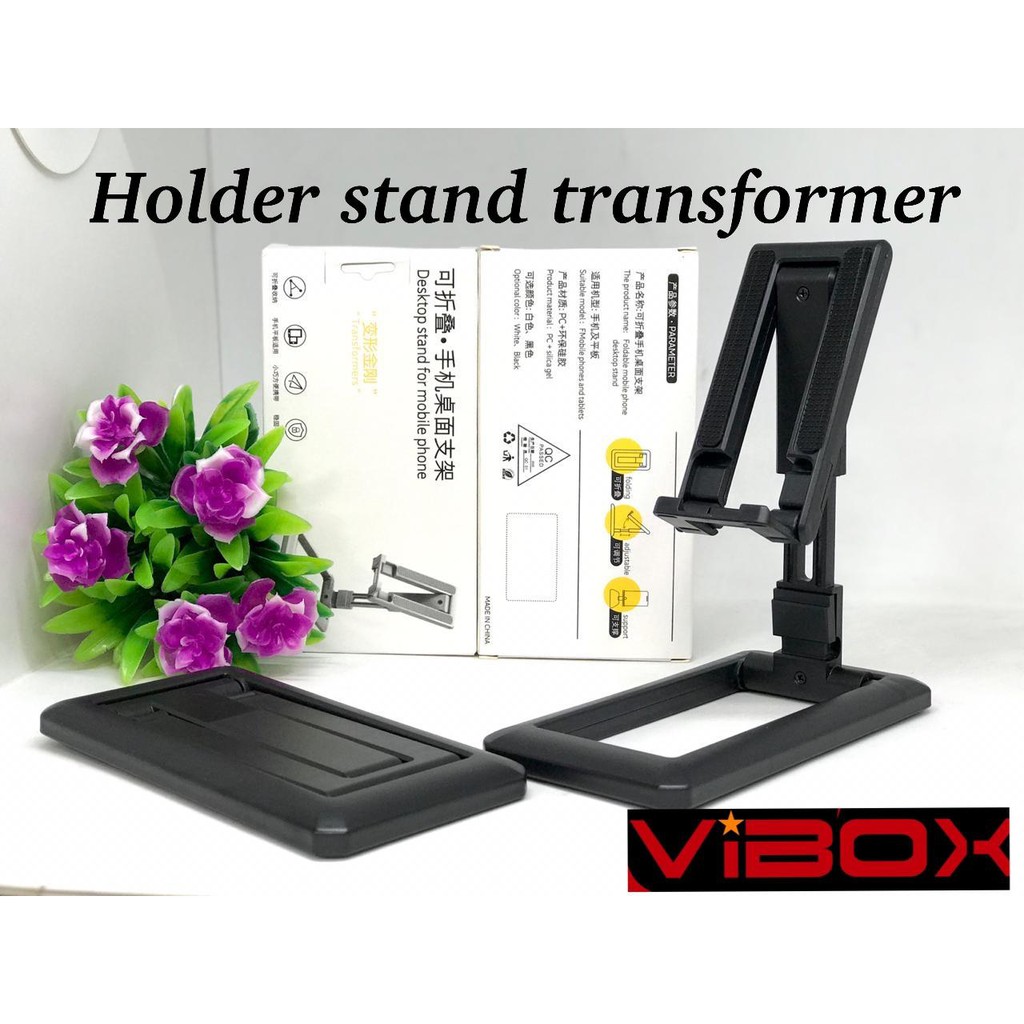 new~Folding Desktop / Phone Stand Standing Holder Desk / Dudukan HP Lipat / holder handphone